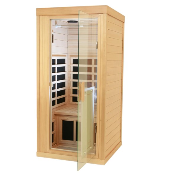 1 জন কাঠের sauna রুম